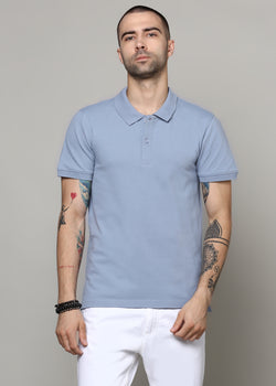 plain blue tshirt