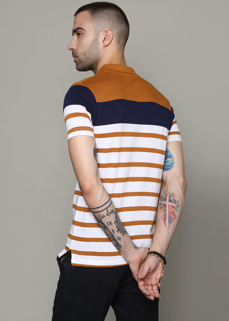 stripes tshirt